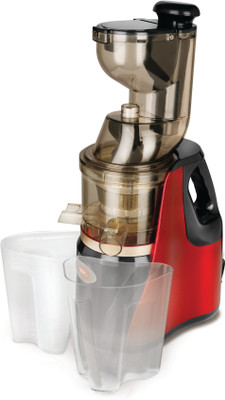 

Pigeon Modern Cucina Slow Juicer 1.0 150 W Juicer(Cherry Red, Grey, 2 Jars)