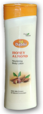 

dabhi honey and almond nourishing body lotion 500ML for men and women(500 ml)
