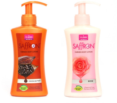 

Vi-John Body Lotion Cocoa Butter & Rose (Pack of 2 pc 250 ml) 500ml(500 ml)