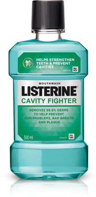 

Listerine Mouthwash - Cavity Fighter(500 ml)