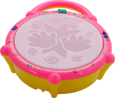 

house of fun Flash Drum colorful lifgt, Songs and 9 Diff. Sound(Multicolor)