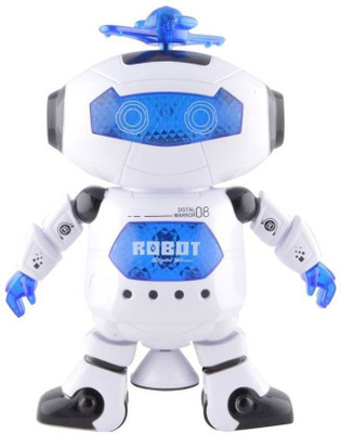 Deep Dancing Robot with 3D Lights and Music(White)