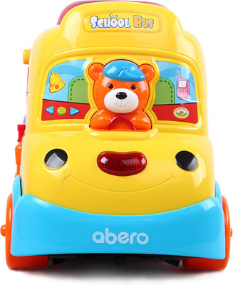 

Kiddale Multi-function Baby Musical Mini School Bus Toy with Balls to Play , Nursery Rhymes, Number and Trumpet key, Music, Eco-Friendly, Non-Toxic Plastic - A Fun Musical Educational Toy for Kids(6 month to 3 years)(Yellow)