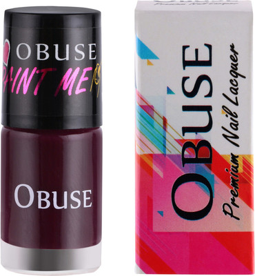 

obuse Long Lasting Non Toxic Nail Lacquer Purple Fusion