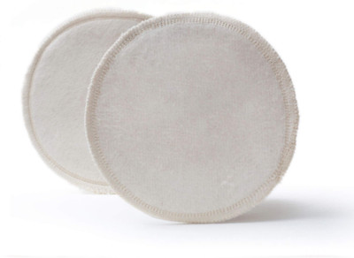 VGS MARKETINGS 3PAIR / 6pcs / PACK Soft Absorbent Nursing Pads Washable Reusable Cotton Pads Breastfeeding Liners Breast Pad for Nursing Nursing Breast Pad(Pack of 6)