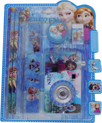 

BOXO Stylish Pen Box With Camera For Kids Art Plastic Pencil Box(Set of 1, Blue)