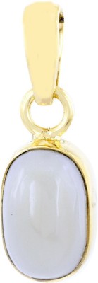 Gems Jewels Online 6.25 Carat Opal Gold-plated Opal Stone Pendant