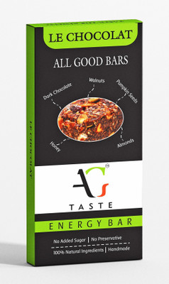 

AG Taste Le Chocolat - All Natural Energy Bars(pack Of 12 Bars) Energy Bars(30 g, Chocolate)