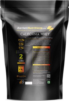 

Barbell Nutritions.com California Whey Premium Whey Protein(907 g, Chocolate Vanilla Sandwich)