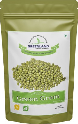 

GREENLAND HYGIENE PRODUCTS Polished Green Moong Dal (Whole)(250 g)