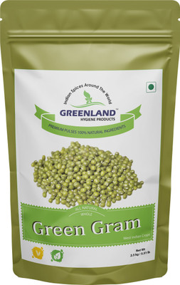 

GREENLAND HYGIENE PRODUCTS Polished Green Moong Dal (Whole)(2.5 kg)