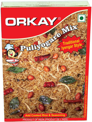 

ORKAY Puliyogare Mix pack of 2 400 g(Pack of 2)