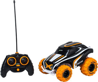 

Silverlit Exost Mini Fold , Made For Stunts. Extreme 360˚acrobatics. Performs Wheelie & Spinning actions. Remote included.(Multicolor)