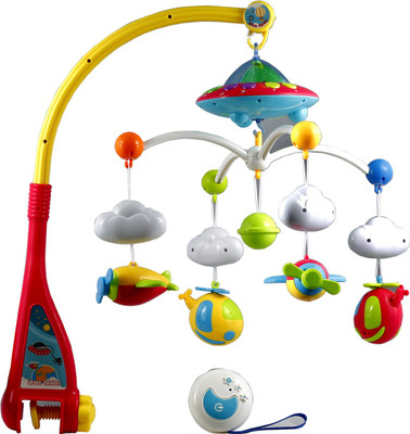 

ToyzIsland Exclusive High Quality DREAMFUL BED MUSICAL MOBILE WITH NIGHT PROJECTOR AND MUSIC LIGHTING