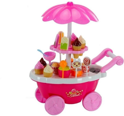 

SANJARY high quality Ice Cream Parlour Set For Your Child With Lights and Music Toy