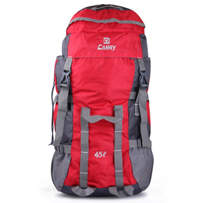 

STALIN Red 45L Rucksack Daypack Backpack Bag for Travel Hiking Trekking & Camping for Men & Women Rucksack - 45(Red)