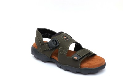 Feet King Men Casual(Olive , 9)