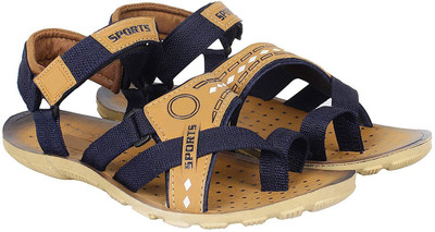 

Shoefly Men Brown Sports Sandals