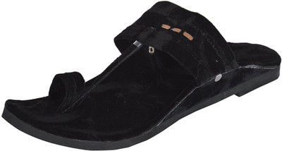 

100present Men Black Flats
