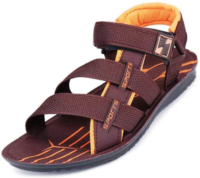 

SAM-ERA Men Brown Sports Sandals