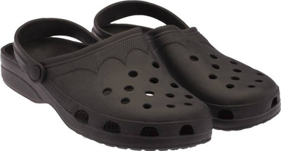 

Crown Sapphire Men Black Clogs