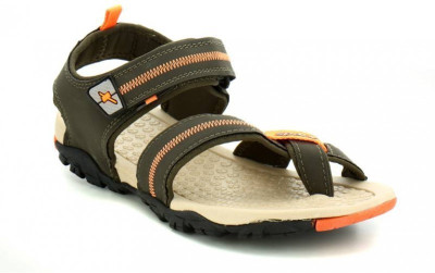 

Sparx Men Olive Orange Casual