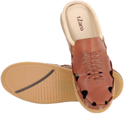 

tZaro Men Tan Flats