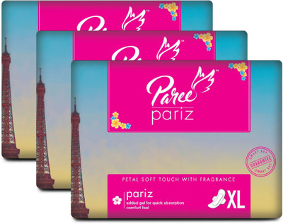 

Paree PPS002 Sanitary Pad(Pack of 3)