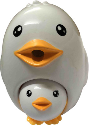 13-HI-13 Duck Shape Pencil Sharpener Pencil Sharpener Sharperners(Set of 1, Multicolor)