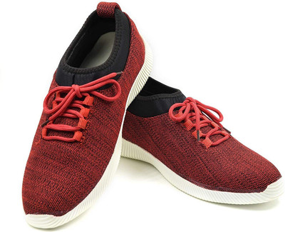 

Vasudev Enterprise Sneakers For Men(Red