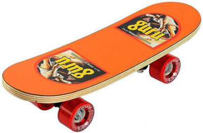 

KCRT HIGH Qualty Rollo Broad Orange Color Size 6 x 24 inch Skateboard 24 inch x 6 inch Skateboard(Orange, Pack of 1)