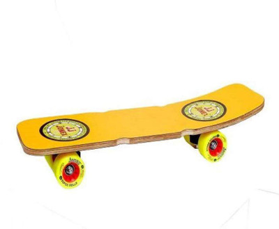

KCRT HIGH Qualty Rollo Broad Yellow Color Size 10 x 32 inch Skateboard 32 inch x 10 inch Skateboard(Yellow, Pack of 1)