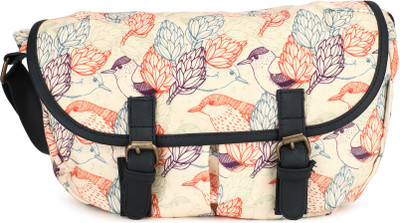 

People Women Casual Multicolor Canvas Sling Bag