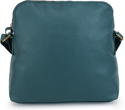 

Purseus Women Formal Green PU Sling Bag