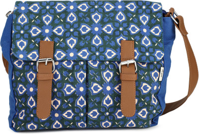 

People Women Casual Multicolor Canvas Sling Bag