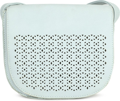 

People Women Casual Blue PU Sling Bag