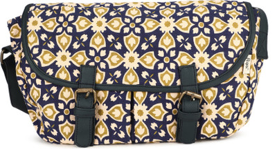 

People Women Casual Multicolor Canvas Sling Bag