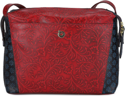 

Holii Women Casual Red, Blue Genuine Leather Shoulder Bag, Blue;red