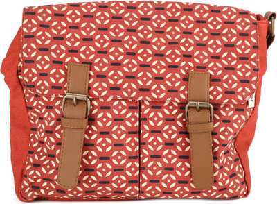 

People Women Casual Multicolor Canvas Sling Bag