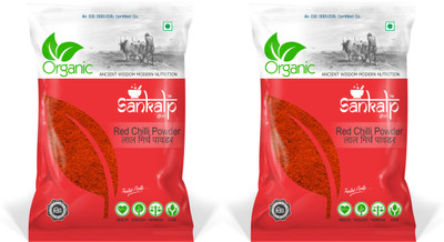 

sankalpshri Organic Red Chilli Powder | Lal Mirchi Powder(2 x 250 g)