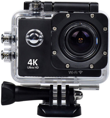 

WaiiTech Action 4K Ultra 4K Ultra HD 12 MP WiFi Waterproof Digital Action & Sports Body only Sports & Action Camera (Black) Sports and Action Camera(Black, 12 MP)