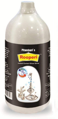 Pitambari Rooperi Silver Shining Solution For Silver Vessels, 1 L Stain Remover