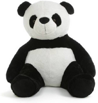 

HOLME'S Stuffed Spongy Huggable Cute Panda Teddy Bear, 4 Feet White and Black, Panda - 90 cm(Black, White)
