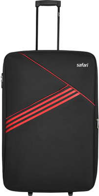 

Safari NGLE 56 2W BLACK Expandable Cabin Luggage -  inch(Black