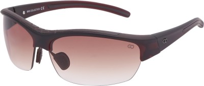 Gio Collection Sports Sunglasses(For Men, Brown)