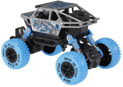 

SRMAJI STORE 1 :32 4WD Pull Back Monster Truck Mini Monster Die Cast Truck Toy For Kids 4WD Rally Cars Rock Crawler Pull Back Mini Moster Truck Toy For Kids Off Road Race Monster Truck, Metal Alloy Car Big Rubber Tires, Metal Suspension With High Quality 