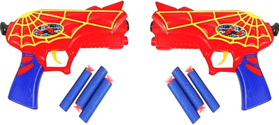 

Vedy Spiderman Soft Bullets Gun(Multicolor, Yellow, Red, Blue)