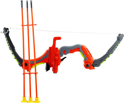 

ToyzIsland Exclusive High Quality ARCHERY SET GLOW IN NIGHT SHOOTING SET WITH 3 ARROWS(Multicolor)