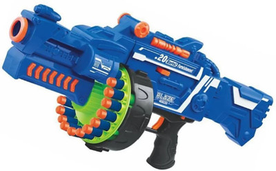 

GRYPTON Blaze Storm Soft Bullet Gun Battle Game(Multicolor)