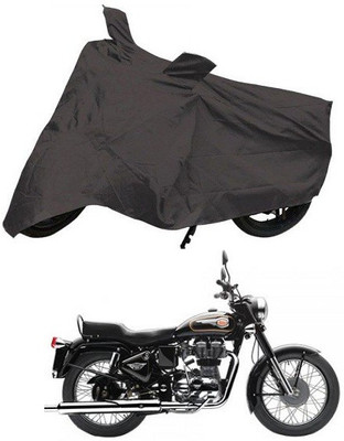 Dutek Two Wheeler Cover for Royal Enfield(Bullet 500, Grey)